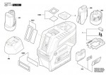 Bosch 3 601 K66 G10 GCL100-80C Laser Level Spare Parts